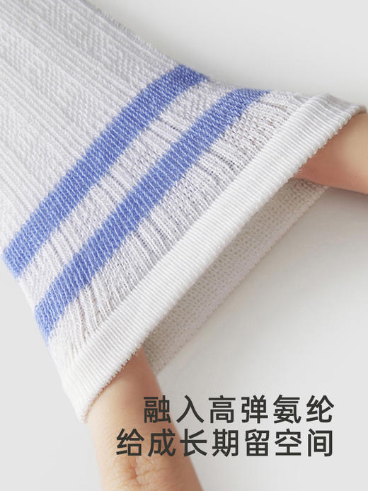 英氏婴儿袜子男宝宝夏季薄款儿童长袜新生儿袜防滑袜YIWHJ2Q057A 商品图3