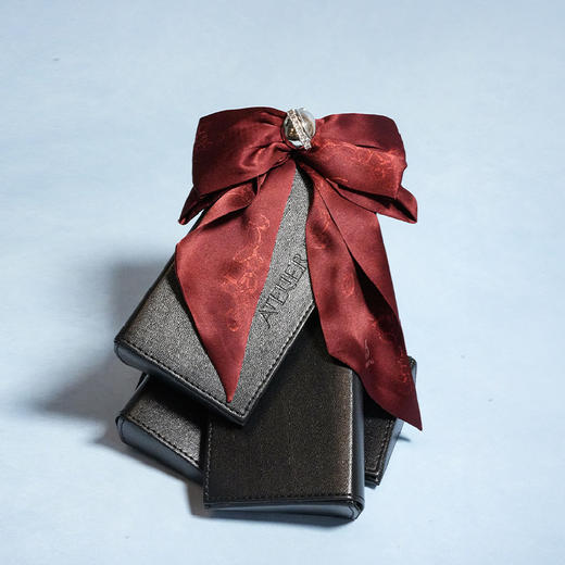 ATELIERSÓ 24SS 胶囊系列-樱桃红蝴蝶结发饰 商品图2