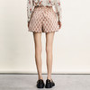 谜底短裤裤裙2024春季新款小香风提花修身H型直筒短裤241MK0080 商品缩略图2