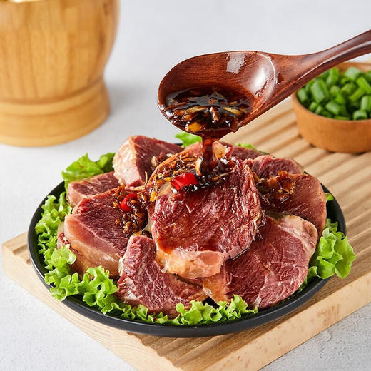 恒都 暖心驿站 焖烧牛肉 即食 休闲食品 礼盒装 职工福利 年货礼盒 恒都红焖礼盒A 6袋 约632g 商品图3