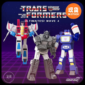 现货 Super7 变形金刚终极系列4 死亡擎天柱声波红蜘蛛