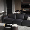 顾家家居整装 现代意式 皮艺沙发 KZ.1039(B) 黑曜 商品缩略图1