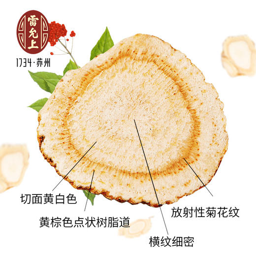 雷允上国产西洋参片100g（50g*2瓶）/盒(1.2-1.4cm)   商品图4