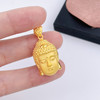 【限时克减150元】足金 【精品】3D硬金空心佛头吊坠（厚约8.7mm）(AR3DDZ00009-2)（特殊产品下单后不退款不退货不换货不补差价） 商品缩略图3