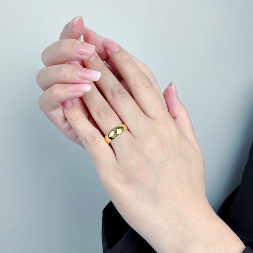 【限时克减150元】足金999.9 实心活口光面天元戒内福光圈戒(JZ00001-02)（预售产品下单后不退款不退货不换货不补差价（预售产品下单后不退款不退货不换货不补差价 商品图4