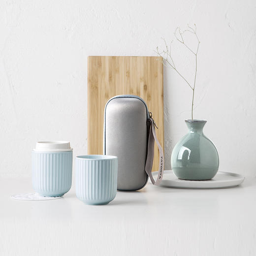 多样屋 蓝颜旅行茶杯套组 TA040301007ZZ 商品图0