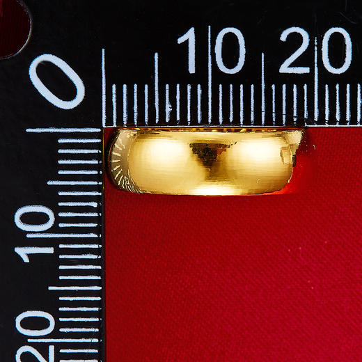 【限时克减150元】足金999.9 实心活口光面天元戒内福光圈戒(JZ00001-02)（预售产品下单后不退款不退货不换货不补差价（预售产品下单后不退款不退货不换货不补差价 商品图5