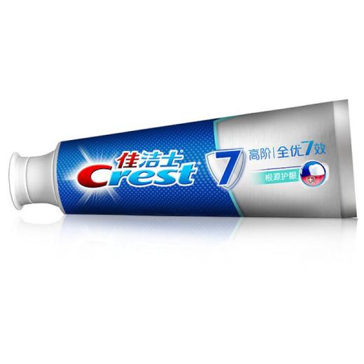 佳洁士（CREST）全优七效牙膏清洁牙齿呵护牙龈清新口气成人牙膏男女 强健牙釉质牙膏180g*3支 商品图5