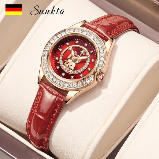 【品牌优选】SUNKTA兔年生肖石英手表 商品图1