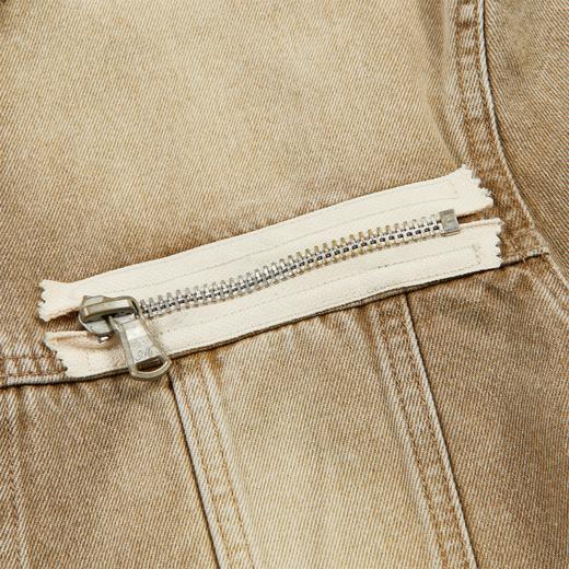 GOODBAI 916 毛边圆领水洗牛仔外套 商品图4