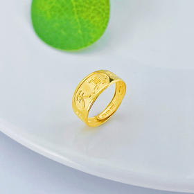 【限时克减150元】足金999.9 #儿童/宝宝 BB戒天真活口宝宝戒(AF030BBJZ00015)（预售产品下单后不退款不退货不换货不补差价）