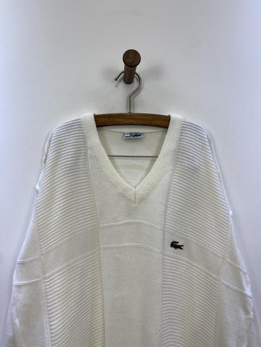 80年代 Vintage Lacoste 鳄鱼 法国制 针织毛衣 _SWT(XL) 商品图0