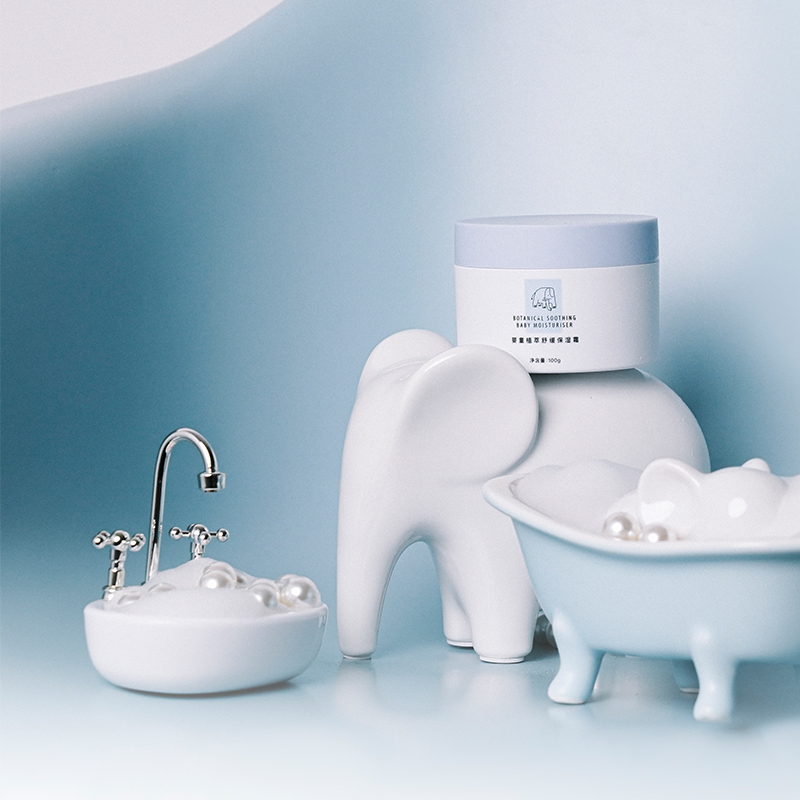 【大眼睛-2月】羽心堂 婴童植萃舒缓保湿霜 100g/盒婴童植萃金盏花舒缓精华油 68ml/瓶 宝宝霜/宝宝油 /宝宝慕斯国内发货