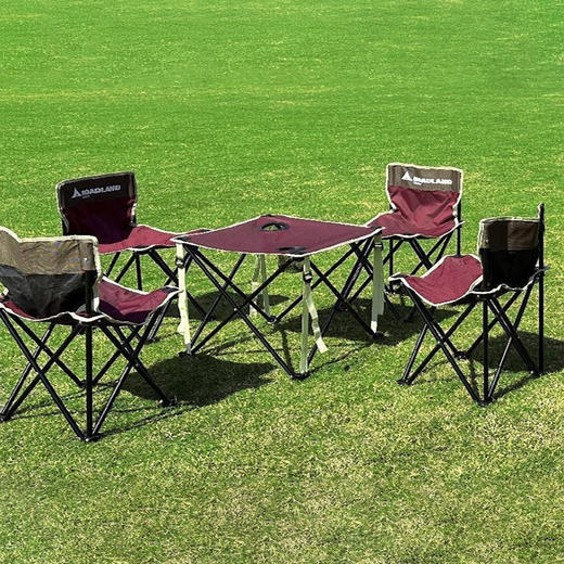 洛得兰德折叠桌椅六件套LD-ZYTZ102【LXSMB2.0】 商品图4