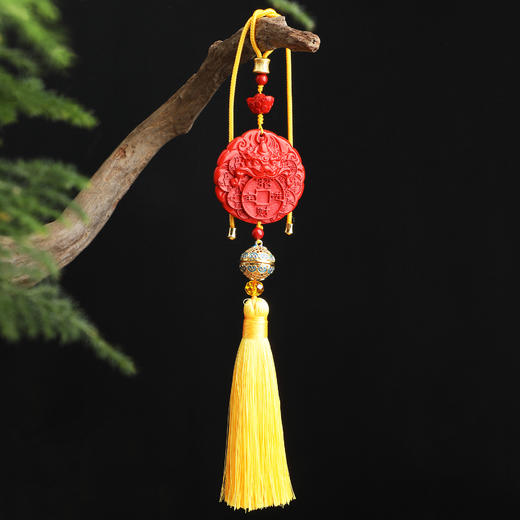 辰砂出入平安车挂挂件 商品图3