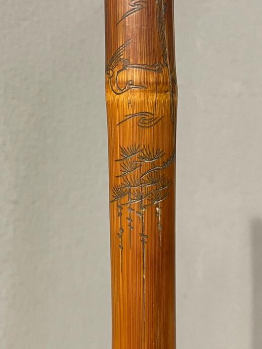 刻花鸟书法竹制长洞箫，顺丰包邮 商品图10