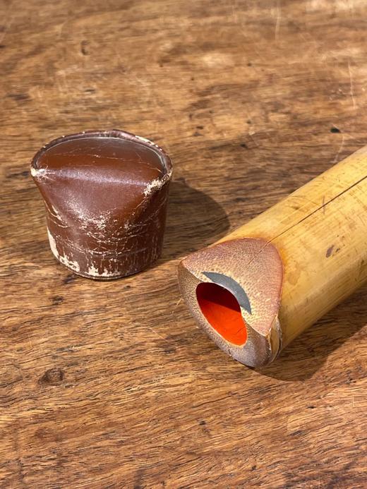 竹根髹红漆尺八，顺丰包邮 商品图10