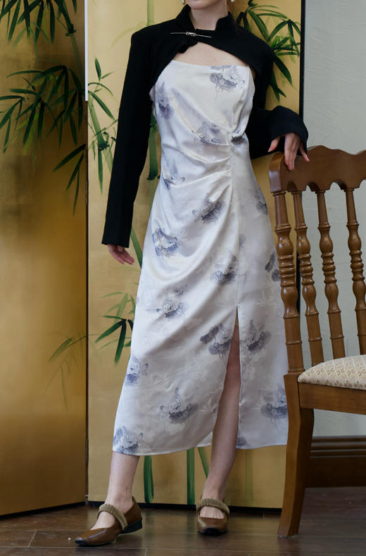 【门店同款】ENJOY春季云敛-清平调禅意披肩套装 156099019 商品图1