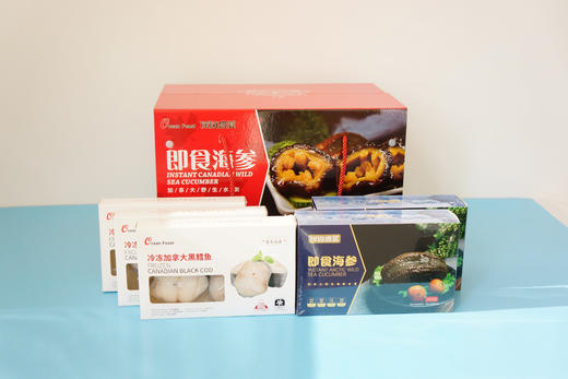 ocean feast 品牌 加拿大双拼 即食海参+黑鳕鱼 商品图3