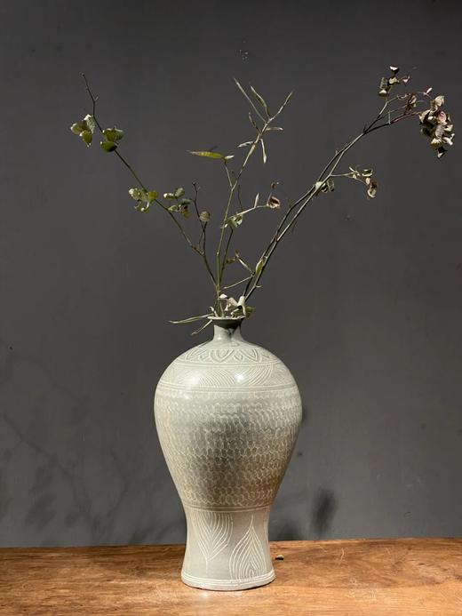 象嵌青瓷龟甲纹梅瓶，顺丰包邮 商品图11