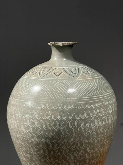 象嵌青瓷龟甲纹梅瓶，顺丰包邮 商品图2