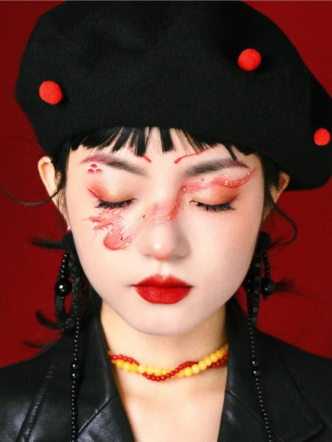 「龙颜大悦」 面部彩绘体验