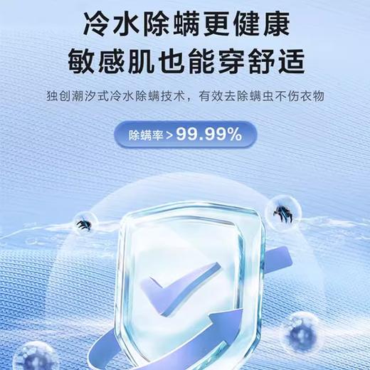 海尔10KG波轮全自动家用洗脱一体机大容量除菌洗衣机 XQB100-M106 商品图2