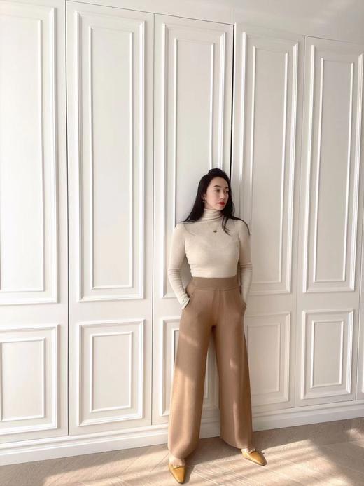 3色100%澳洲美丽奴羊毛直筒裤（春节后发货）LSQ 商品图0