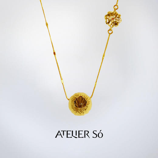 ATELIERSÓ x deepmoss 24SS 合作系列-圆珠长项链 商品图0