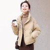 短版羽绒衣女冬季2023新款泡芙感轻薄小个子显瘦时尚气质棉服外套 商品缩略图1
