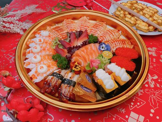 龙凤呈祥（29粒）（北极贝三文鱼款）金砖鹅肝缺货替换为鳗鱼手握 商品图2