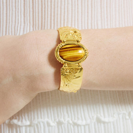 ATELIERSÓ x deepmoss 24SS 合作系列-猫眼花语手镯 商品图1