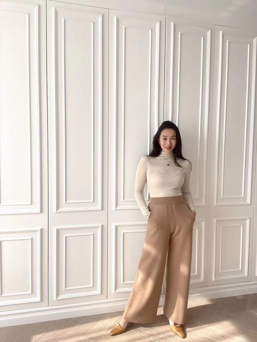 3色100%澳洲美丽奴羊毛直筒裤（春节后发货）LSQ 商品图8