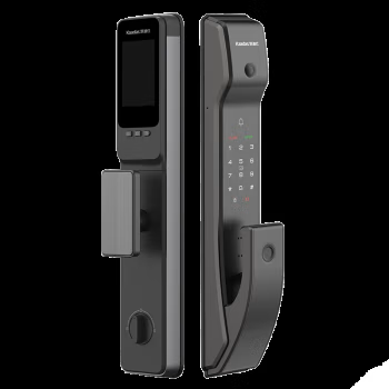 凯迪仕（KAADAS） V300 智能锁指纹锁家用防盗门锁 可视猫眼内屏显示密码锁