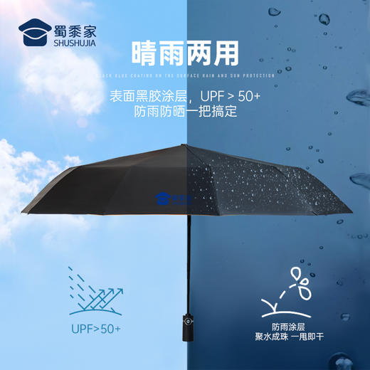 【守护星空自动三折伞】原创插画晴雨两用伞防紫外线折叠伞 商品图8