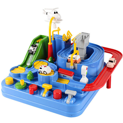 【太空冒险基地，前来报道！】儿童闯关大冒险玩具益智，男孩宝宝轨道车停车场玩具车，多种玩法,让宝宝脑洞大开，爱玩不停！-QQ 商品图10