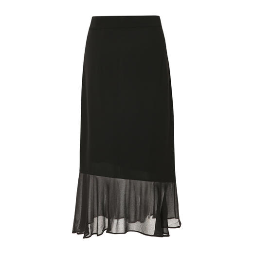 EITIE爱特爱夏季新款优雅温柔高腰显瘦半身裙7306011 商品图5