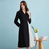 EITIE爱特爱气质通勤OL收腰百褶拼接时尚西装连衣裙春季新款A2407329 商品缩略图4