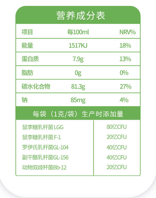 医仟添Eqtian Nutrition医敏添复合益生菌粉20袋 商品图1
