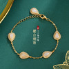 子佩集S925银【楼台烟雨】手链【WSE2099】和田玉镀金2401 商品缩略图0