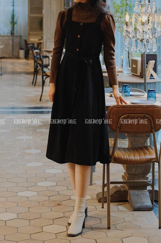 【门店同款】ENJOY冬季高领针织背心裙套装 155297507 商品图1