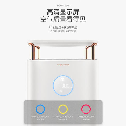 摩飞空气净化器MR3500+摩飞除螨仪MR3101【HSZG20.0】 商品图1