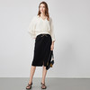 EITIE爱特爱春季新款黑色通勤半裙7306002 商品缩略图3