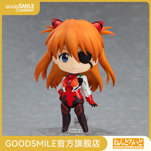 【GSC现货】粘土人 式波・明日香·兰格雷 战斗服 Ver. 新世纪福音战士新剧场版 商品图0