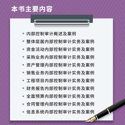 内部控制审计实务指南 内部控制审计工具书 一线审计工作者操刀 近百个实战图表模板示例 1000+内控审计实操知识点详解 商品图2