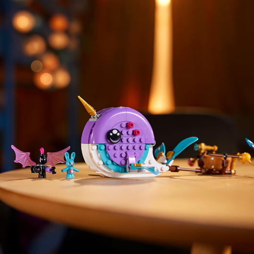 乐高积木L71472梦境城猎人系列伊茲的独角鲸热气球 商品图1