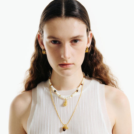 ATELIERSÓ x deepmoss 24SS 合作系列-三花耳钉 商品图3