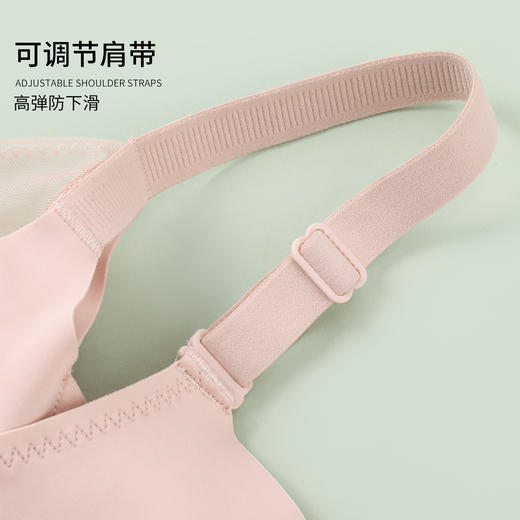雅黛丽内衣女小胸显大性感蕾丝文胸无钢圈收副乳防下垂美背胸罩女 商品图8
