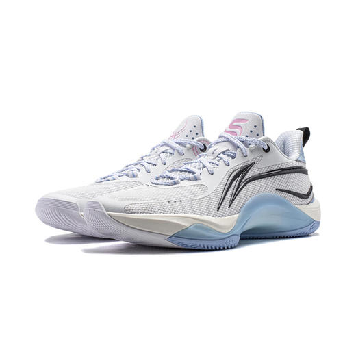 李宁（LI-NING）闪凌灵篮球鞋男鞋2024新款缓震高回弹轻量篮球鞋ABPU001 商品图5