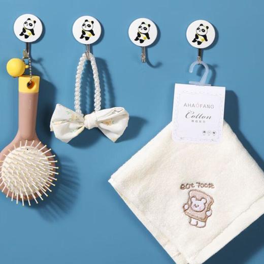 美丽雅熊猫小粘钩4只装 商品图1